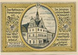 Colditz - Stadt - 1.9.1921 - 50 Pfennig