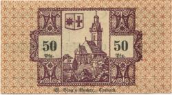 Corbach (heute: Korbach) - Stadt - 15.12.1920 - 50 Pfennig
