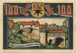 Corbach (heute: Korbach) - Sport-Verein 09 - 1.2.1922 - 30.9.1922 - 100 Pfennig