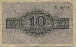 Cottbus - Stadt - 20.11.1918 - 31.12.1919 - 10 Mark