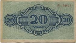 Cottbus - Stadt - 20.11.1918 - 31.12.1919 - 20 Mark