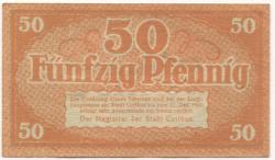 Cottbus - Stadt - 31.12.1920 - 50 Pfennig