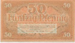 Cottbus - Stadt - 31.12.1921 - 50 Pfennig