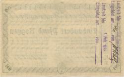 Cottbus - Kreis-Landbund Cottbus, Kreis-Landbund Calau, Landbund Lübben (eV), Niederlausitzer Landbund-Genossenschaft eGmbH - 1.9.1923 - 1.2.1924 - 100 Pfund Roggen