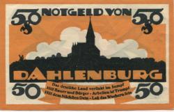 Dahlenburg - Spar- und Darlehenskasse EGmuH - 1.11.1920 - 1.9.1922 - 50 Pfennig