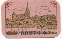 Dannenberg - Sparkasse der Stadt - 1920 - 1.1.1923 - 10 Pfennig 