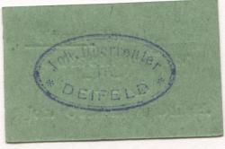 Deifeld (heute: Medebach) - Oberreuter, Johann, Gastwirt - -- - 50 Pfennig 