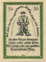 Delbrück - Stadt - 27.1.1921 - 50 Pfennig 