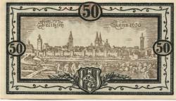Delitzsch - Stadt - 1921 - 50 Pfennig