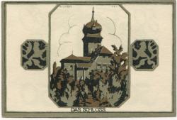 Delitzsch - Stadt - - 20.8.1921 - 50 Pfennig