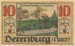 Derenburg - Stadt - 20.12.1920 - 10 Pfennig