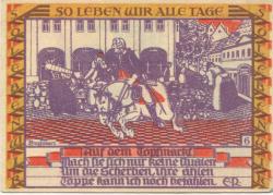 Dessau - Stadt - 1921 - 50 Pfennig
