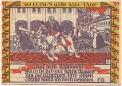 Dessau - Stadt - 1921 - 50 Pfennig