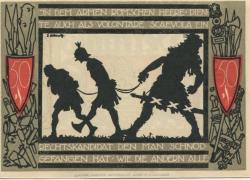 Detmold - Stadt - August 1920 - 50 Pfennig