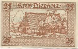 Diepholz - Kreis - 1.9.1920 - 25 Pfennig