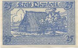 Diepholz - Kreis - 1.9.1920 - 25 Pfennig