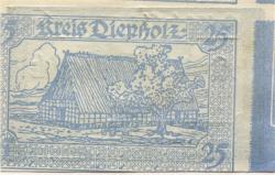 Diepholz - Kreis - 1.9.1920 - 25 Pfennig