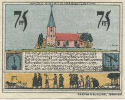 Diepholz - Kreis - 15.8.1921 - 75 Pfennig
