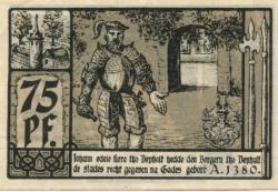 Diepholz - Flecken - 18.7.1921 - 75 Pfennig