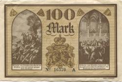 Dillenburg - Dillkreis - 1.10.1922 - 100 Mark