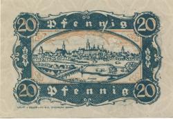 Dillingen - Stadt - 1.5.1920 - 1.9.1921 - 20 Pfennig