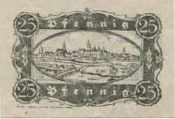 Dillingen - Stadt - 1.5.1920 - 1.9.1921 - 25 Pfennig