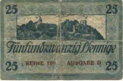 Dippoldiswalde - Amtshauptmannschaft - - 31.12.1918 - 25 Pfennig