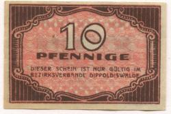 Dippoldiswalde - Amtshauptmannschaft - -- - 10 Pfennig