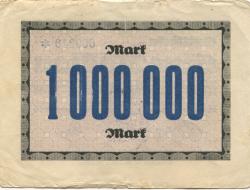 Dirlewang - Marktgemeinde - 10.8.1923 - 1 Million Mark