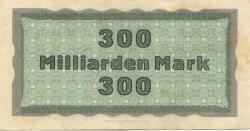 Dirlewang - Marktgemeinde - 1.11.1923 - 300 Milliarden Mark