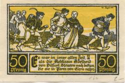 Ditfurt - Gemeinde - 1.7.1921 - 50 Pfennig