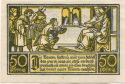 Ditfurt - Gemeinde - 1.7.1921 - 50 Pfennig