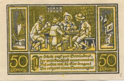 Ditfurt - Gemeinde - 1.7.1921 - 50 Pfennig