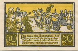 Ditfurt - Gemeinde - 1.7.1921 - 50 Pfennig