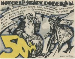Doberan (Bad) - Stadt - -- - 50 Pfennig