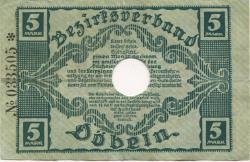 Döbeln - Amtshauptmannschaft - 8.11.1918 - 5 Mark