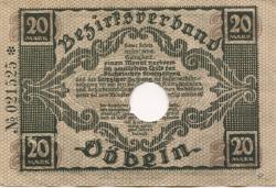 Döbeln - Amtshauptmannschaft - 8.11.1918 - 20 Mark