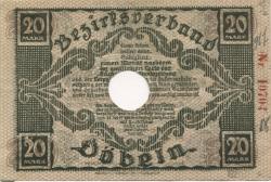 Döbeln - Amtshauptmannschaft - 8.11.1918 - 20 Mark