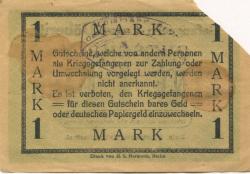 Döberitz (heute: Dallgow-Döberitz) - Gefangenenlager - -- - 1 Mark