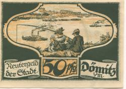 Dömitz - Stadt - - 31.5.1922 - 50 Pfennig
