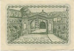 Dömitz - Sparkasse der Stadt - 1.7.1921 - 2.1.1922 - 50 Pfennig