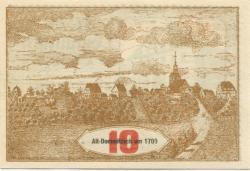 Dommitzsch - Stadt - 15.11.1920 - 10 Pfennig