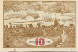 Dommitzsch - Stadt - 15.11.1920 - 10 Pfennig