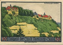 Dornburg - Stadt - 1.9.1921 - 50 Pfennig