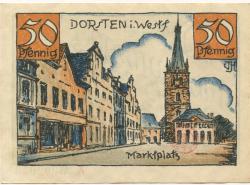 Dorsten - Stadt - -- - 50 Pfennig