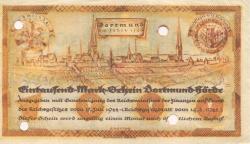 Dortmund und Hörde - Städte und Kreise - 1.10.1922 - 1000 Mark