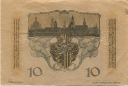 Dresden - Stadt - 1.11.1918 - 10 Mark 