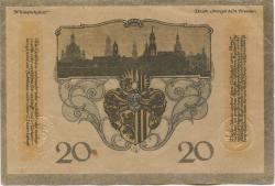 Dresden - Stadt - 1.11.1918 - 20 Mark 