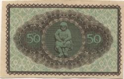 Dresden - Stadt - Februar 1921 - 30.9.1921 - 50 Pfennig 