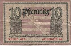 Dresden-Altstadt - Amtshauptmannschaft - - 31.12.1918 - 10 Pfennig